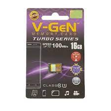 Micro SD VGEN 16GB Turbo Tanpa adaptor Memory V-Gen V Gen
