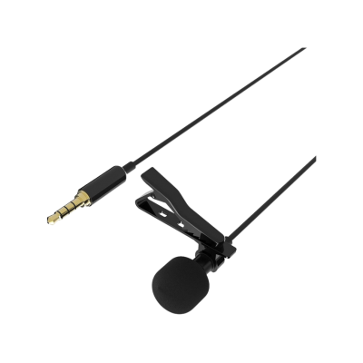 Clip On mic Microphone 3.5 mm with clip