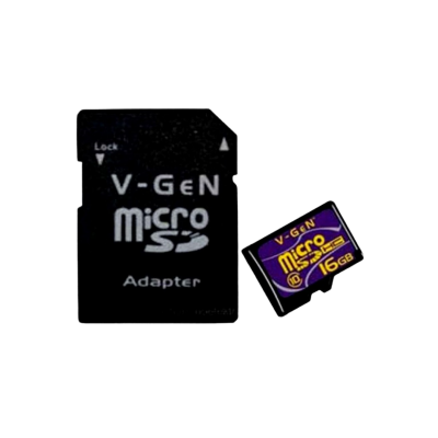MICRO SD 16 GB VGEN TURBO CLASS 10 + ADAPTOR Original