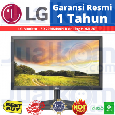 LG Monitor LED 20MK400H-B Analog + HDMI 20"