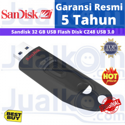 Sandisk 32GB USB Flash Disk CZ48 USB 3.0 UFD