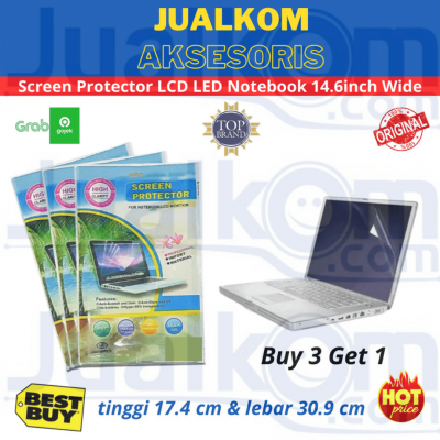 Screen Protector LCD LED Notebook 14.6" Wide