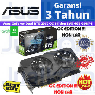 ASUS GeForce RTX 2060 Dual OC RTX2060 6GB GDDR6 VGA Nvidia