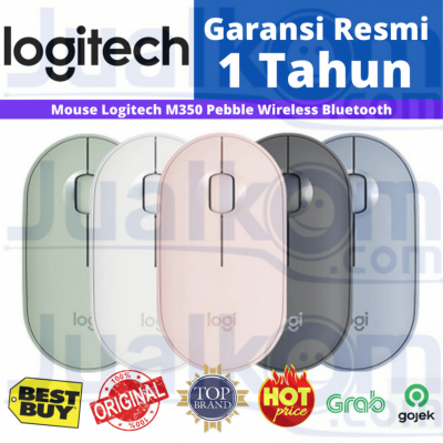 Mouse Logitech M350 Pebble Wireless Bluetooth