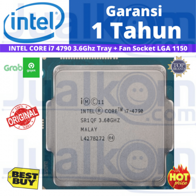 Processor Intel Core i7 4790 3.6Ghz Tray + Fan Socket LGA 1150