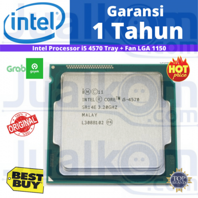 Intel Processor i5 4570 Tray + Fan LGA 1150