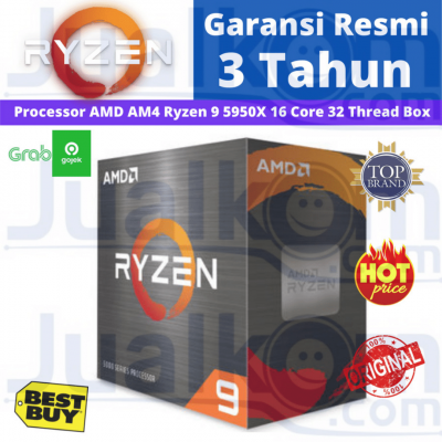 AMD AM4 Ryzen 9 5950X 16 Core 32 Thread Box
