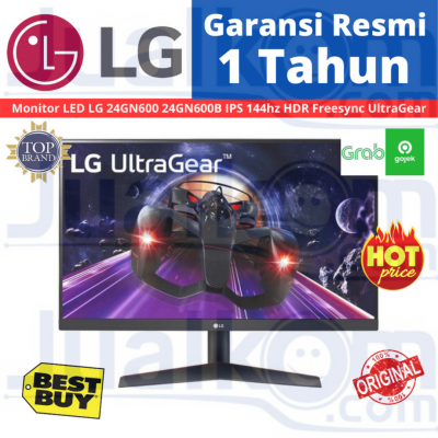 LED LG 24GN600 24GN600B IPS 144hz HDR Freesync UltraGear