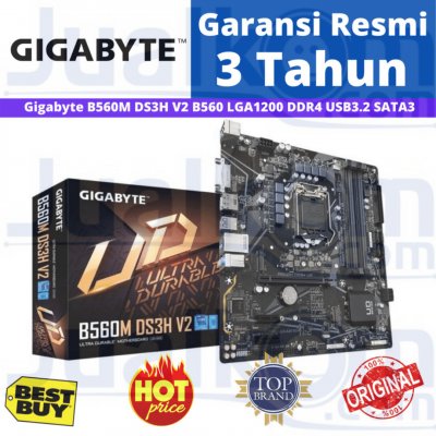 Gigabyte B560M DS3H V2 B560 LGA1200 DDR4 USB3.2 SATA3