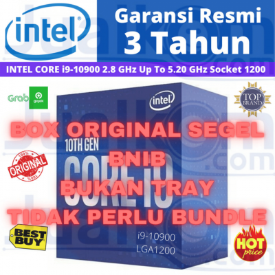Intel core i9-10900 i9 10900 2.8 GHz Up To 5.20 GHz Socket 1200