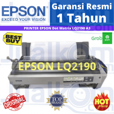 Printer Epson Dot Matrix LQ2190 LQ 2190 A3 Resmi