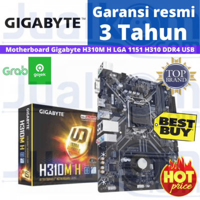 Motherboard Mainboard Gigabyte H310 H310M H H310MH Resmi