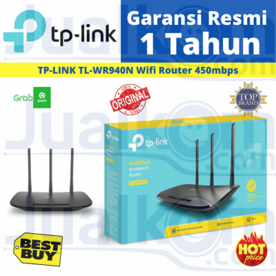 TP-LINK TL-WR940N Wifi Router 450mbps / TPLINK 940N
