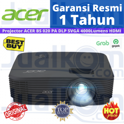 Projector ACER BS 020 PA DLP SVGA 4000 Lumens HDMI VGA Acer BS02