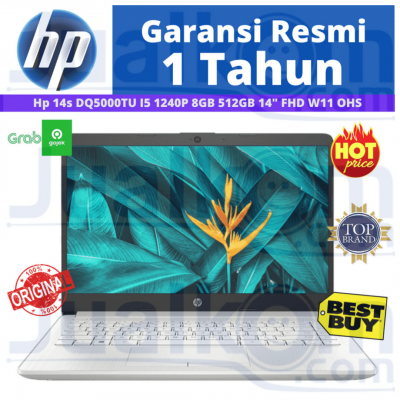 Laptop HP 14S DQ5000TU I5 1240P 8GB 512GB SSD 14 FHD IPS W11 OHS