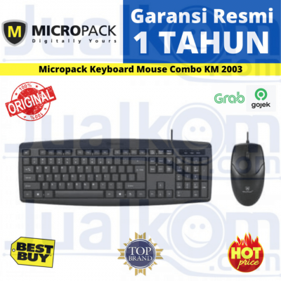 MicroPack Keyboard Mouse Combo KM 2003