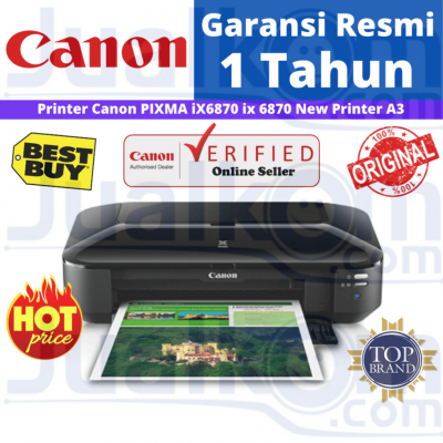 Canon Pixma IX6870 IX 6870 A3 Wireless Print Only