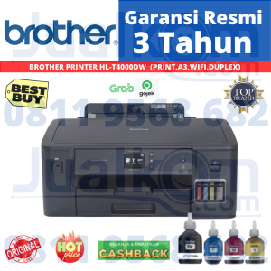 Printer BROTHER HL T4000DW A3 Wireless Printer with Auto Duplex